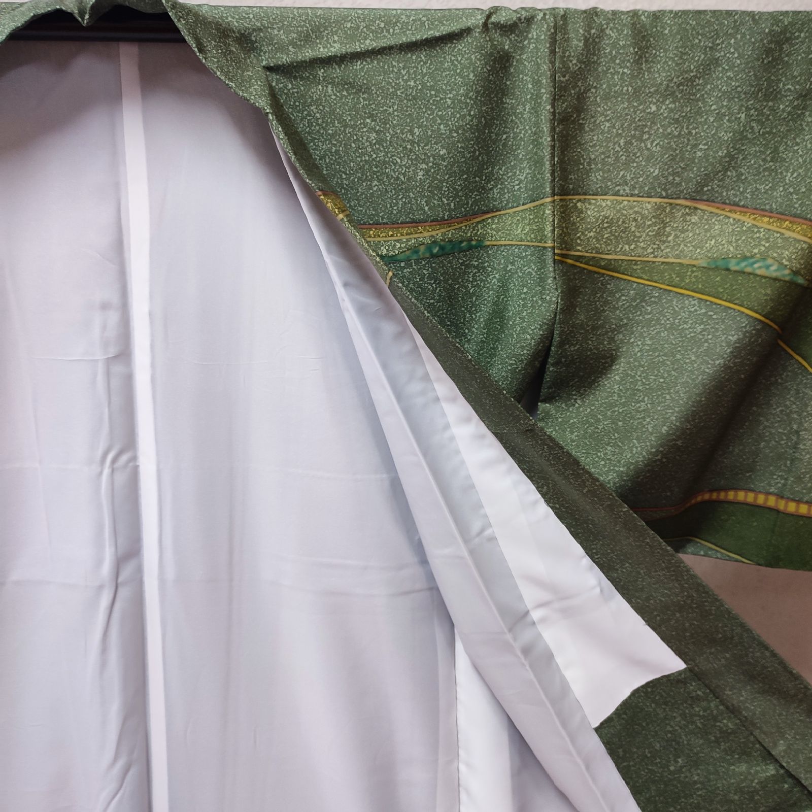 大島紬訪問着 証紙付き