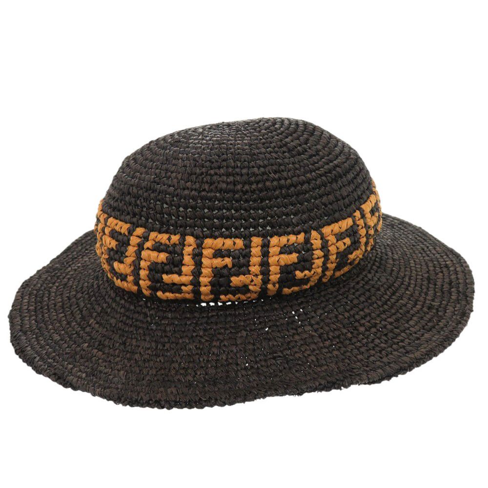 Fendi フェンディ ハット ラフィア 麦わら帽子 ストローハット 人気
