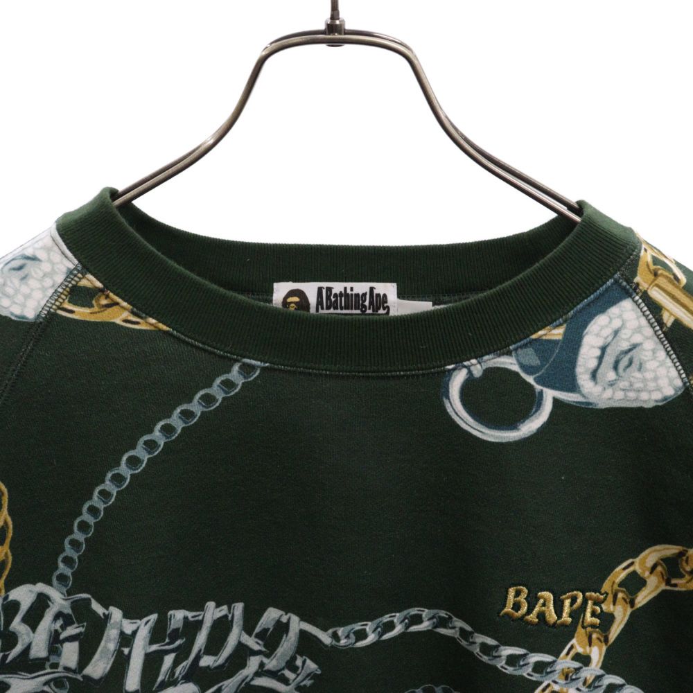 A BATHING APE (アベイシングエイプ) BAPE JEWELS CREWNECK 
