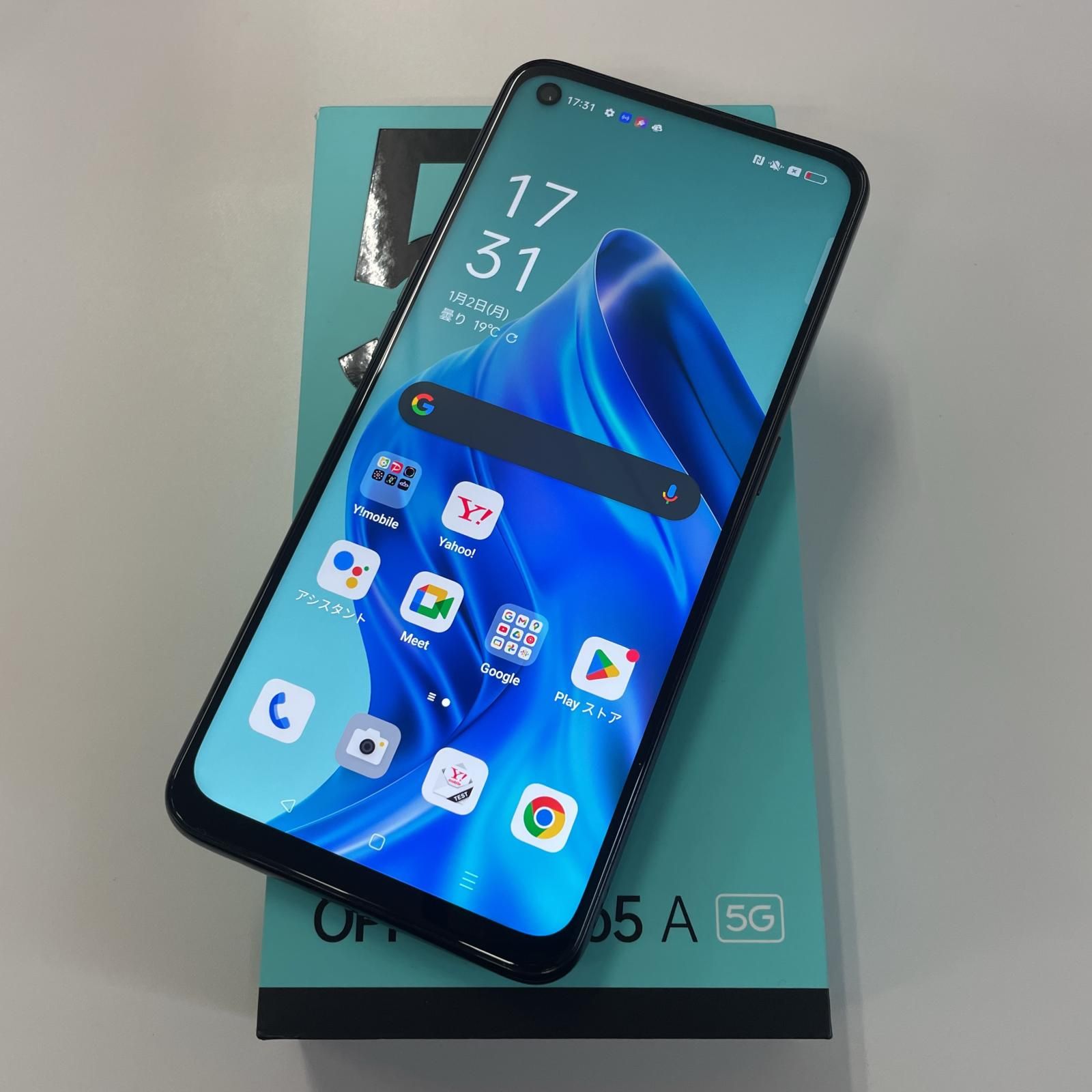 OPPO Reno5 A A101OP[128GB] Y!mobile シルバーブラック【安心… OPPO