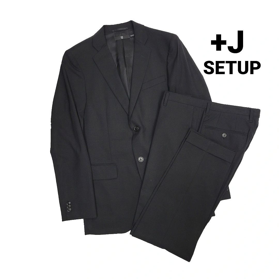 UNIQLO×JILL SANDER セットアップスーツ　フォーマル　礼服 UNIQLO JIL SANDER +J セットアップ スーツ - メルカリ