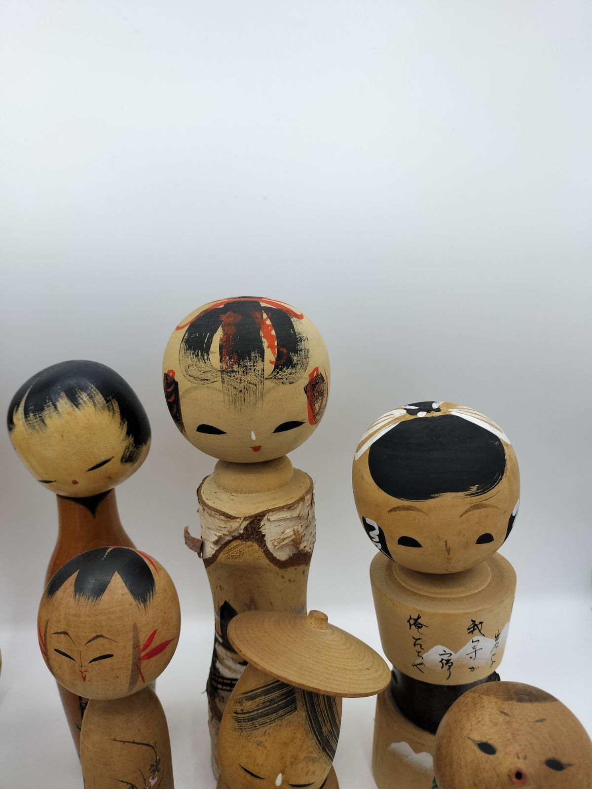 民芸品 こけし 多数セット 工芸品 郷土玩具 人形 骨董品 木製 お