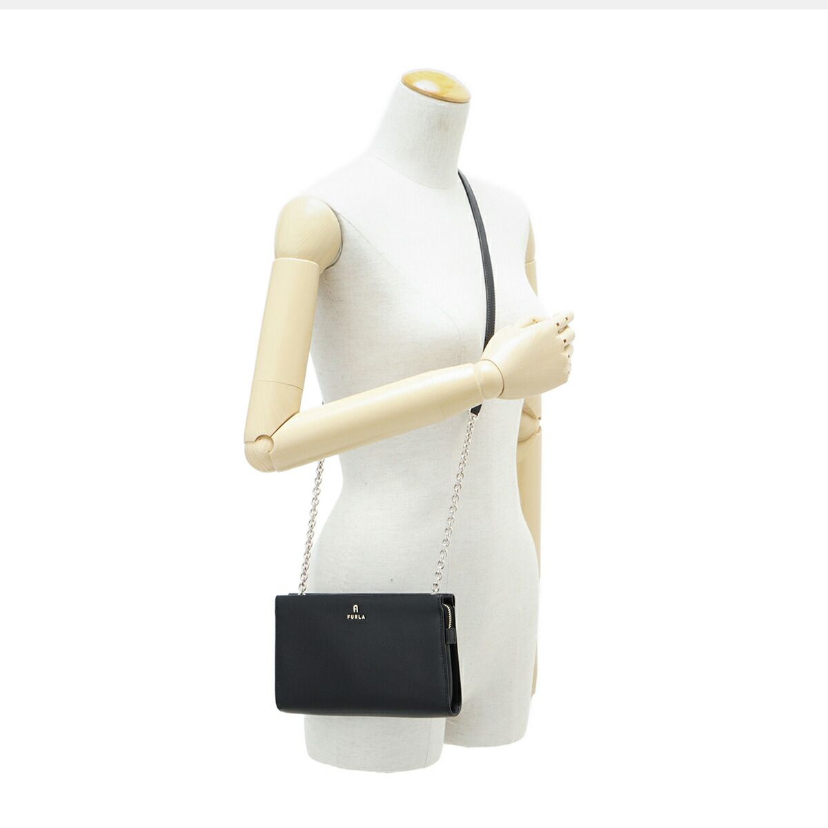 新品 フルラ FURLA ショルダーバッグ カメリア MINI CROSSBODY ネロ