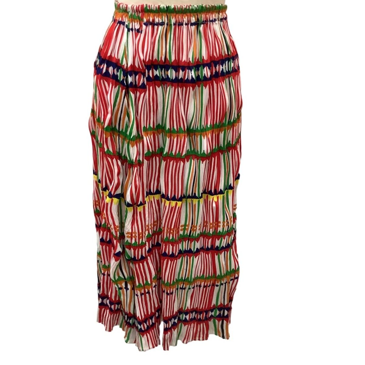 ♪♪ISSEY MIYAKE イッセイミヤケ PLEATS PLEASE スカート チェック SIZE3 PP22-JG795 マルチカラー