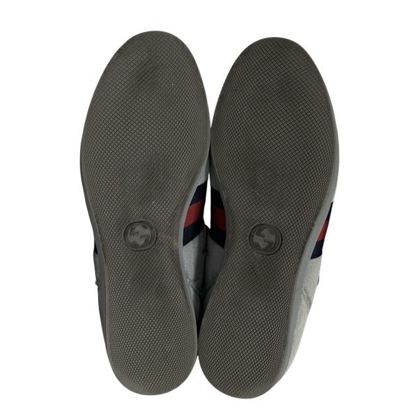 ○ グッチ GUCCI ムートン ハイカットスニーカー シェリーライン ボア