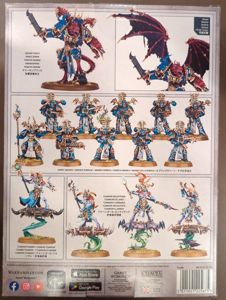 GAMES WORKSHOP WARHAMMER40000 THOUSAND SONS Combat Parrol 2025 コンバットパトロール サウザンド サン