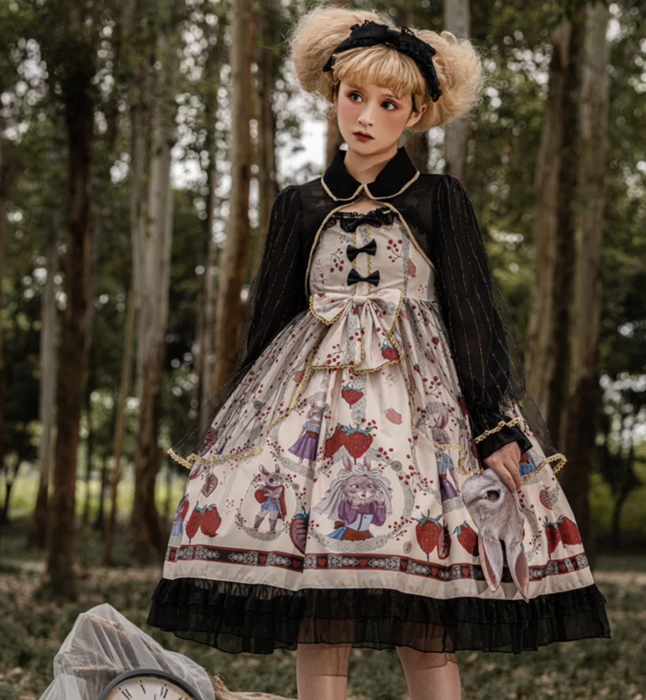 ロリータ JSK ドレス コスプレ ワンピース クラロリ ロリータ服 ひざ丈 レディレイジー ロリータ JSK ドレス コスプレ ワンピース