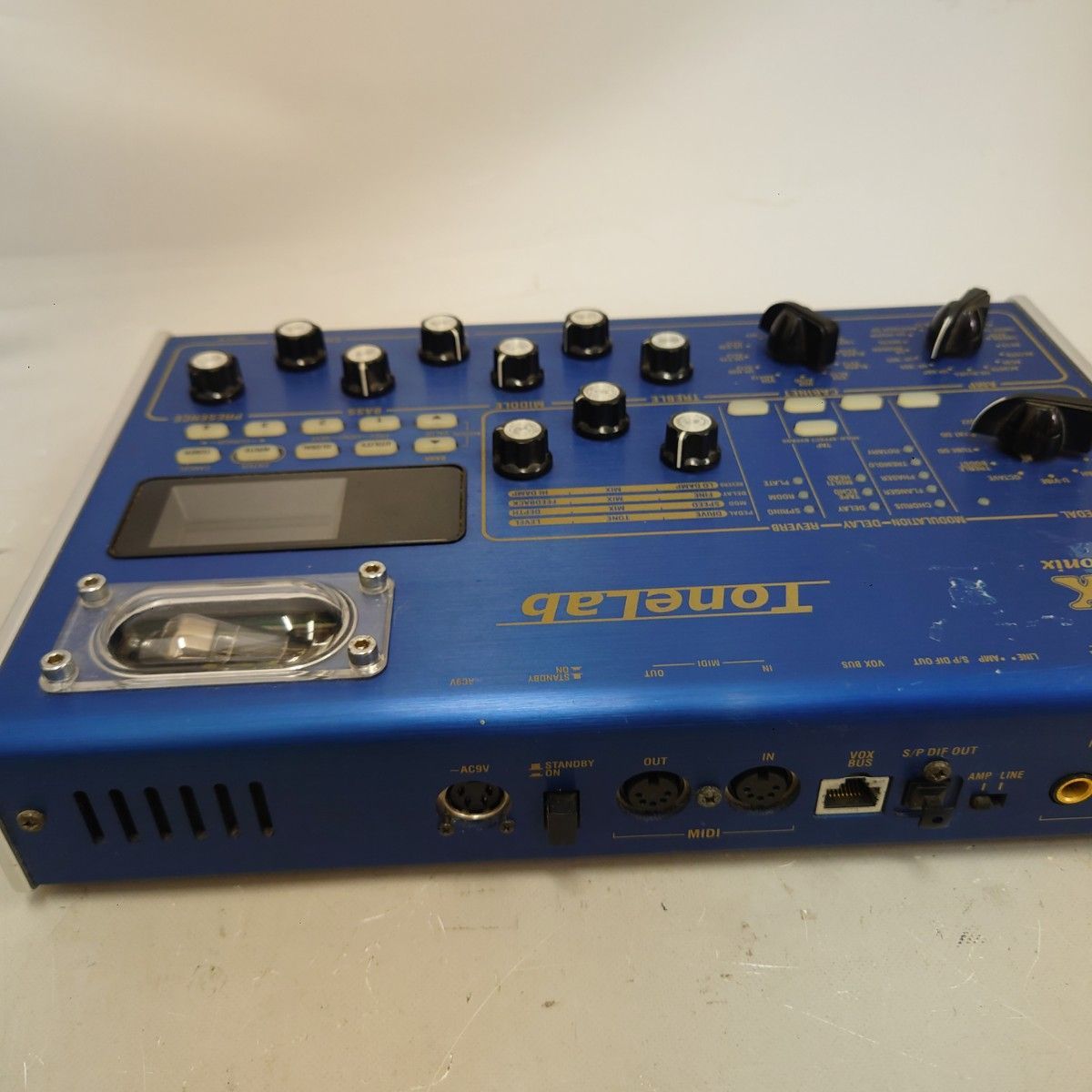 動作品】VOX ToneLab マルチエフェクター フリーズ・表示不具合