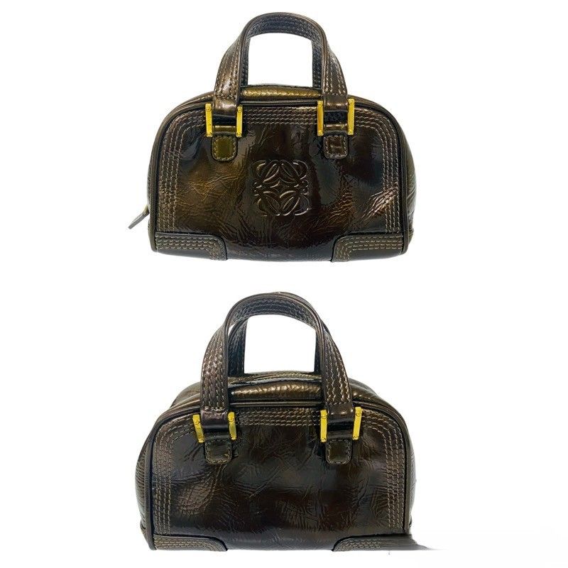 新品未使用【LOEWE】アナグラム チャーム（エナメル） LOEWE ロエベ アナグラム メタルロゴチャーム バッグチャーム