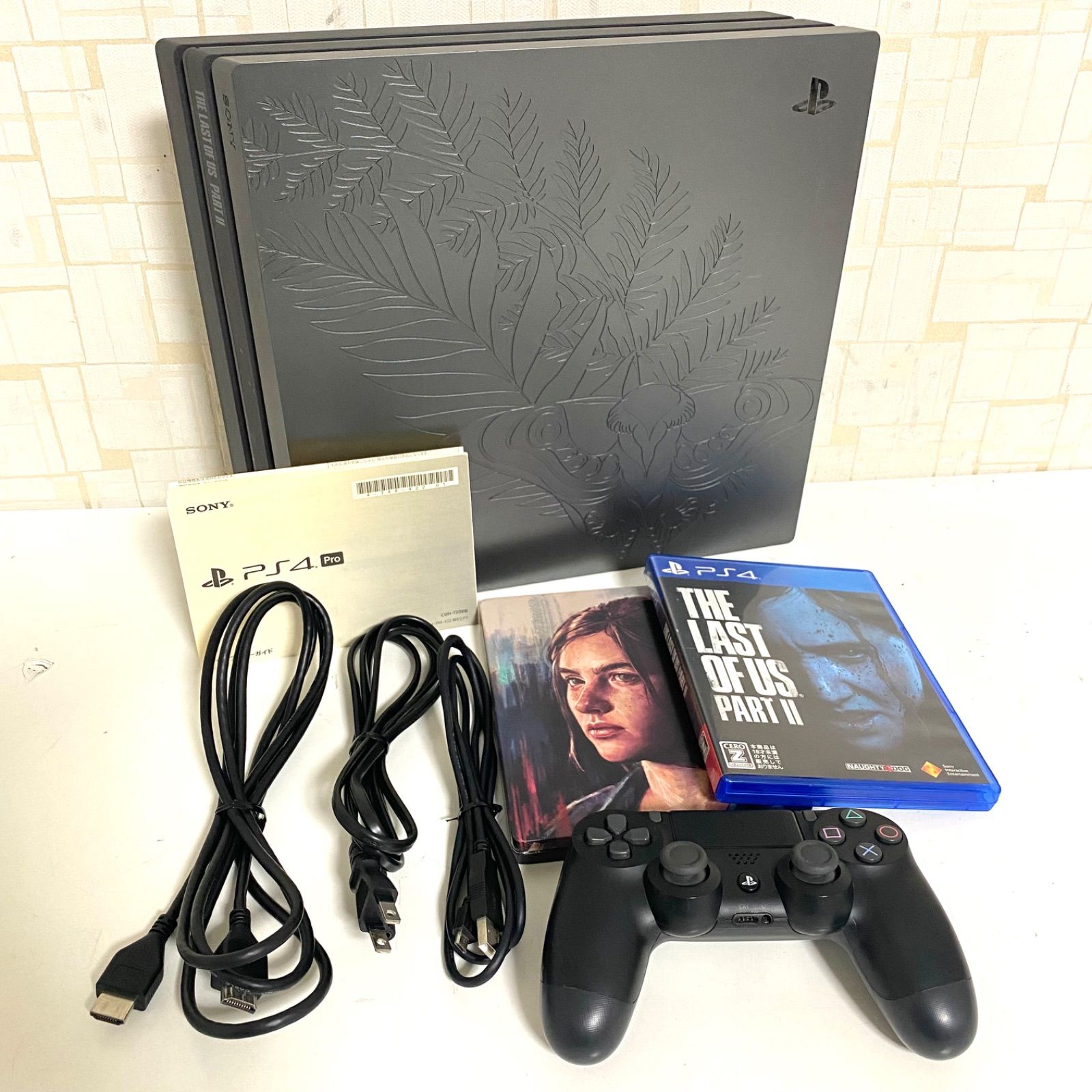 SONY PlayStation 4 Pro PS4 The Last of Us Part II Limited Edition プレステ4 ソニー ワイヤレスコントローラー ラストオブアス