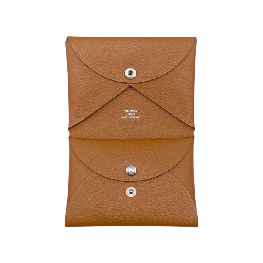 HERMES カルヴィデュオ ジョーヌミルトン コインケース付カード