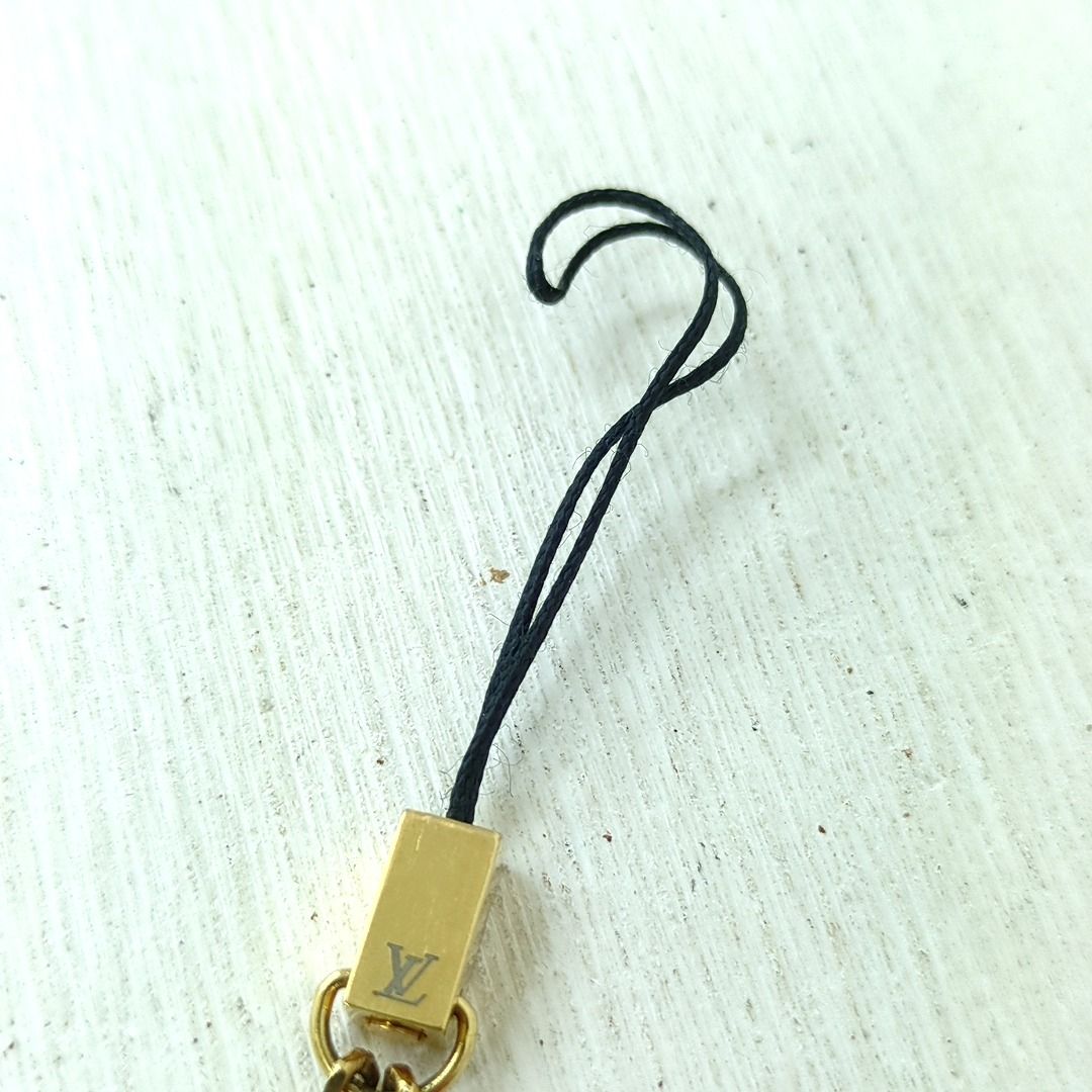 LOUIS VUITTON ルイヴィトン テレフォンヌ キューブ 携帯ストラップ