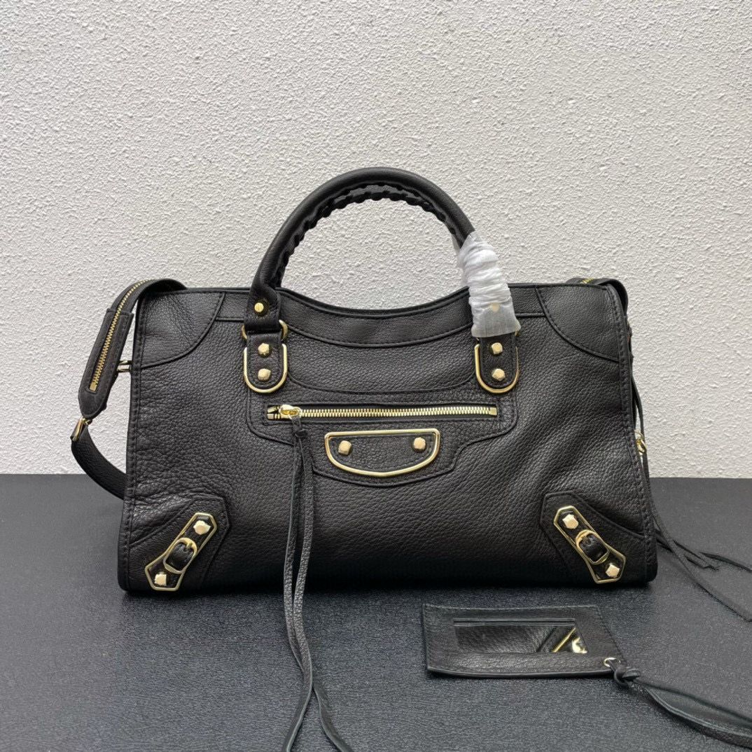 BALENCIAGA  バレンシアガハンド、ショルダーバッグ2way レザーブラック  未使用品