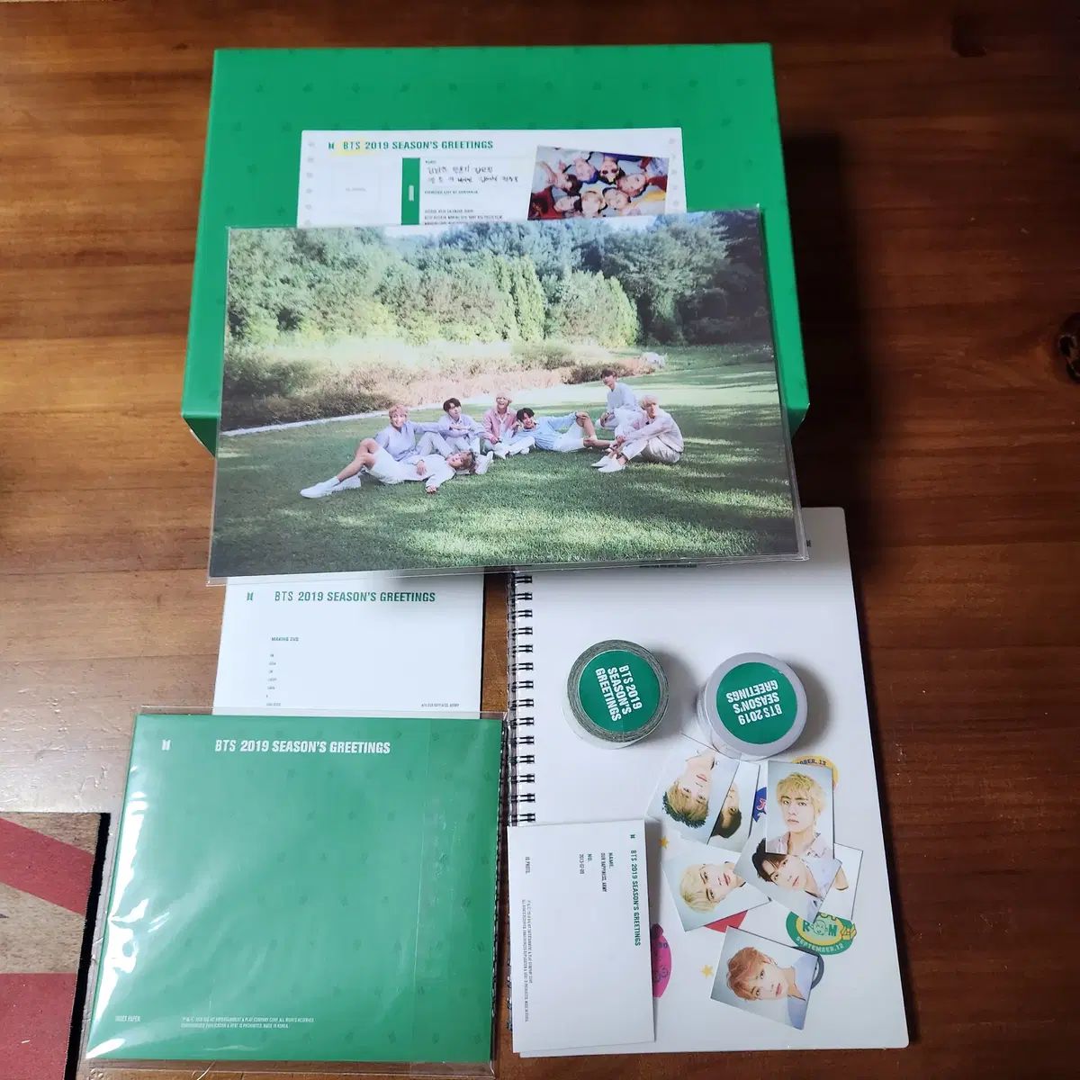 BTS 新品未使用 シーズングリーティング ・DVD・ 2019 BTS （ BTS(防弾