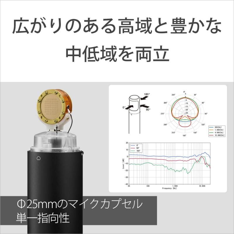 単一指向性コンデンサーマイク