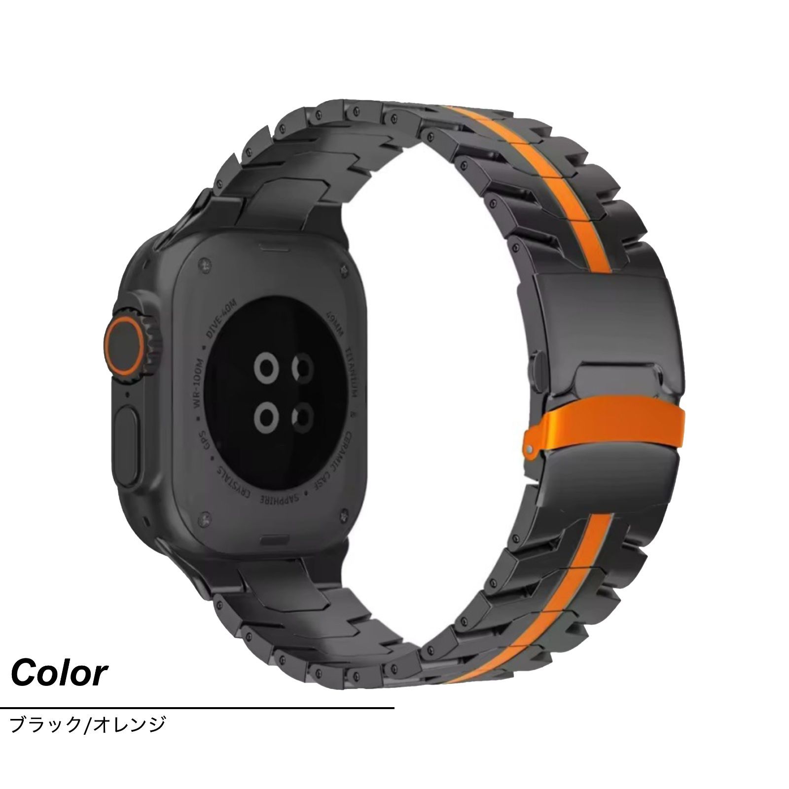 Apple Watch バンド ウルトラ3/SE3 チタン製 - メルカリ