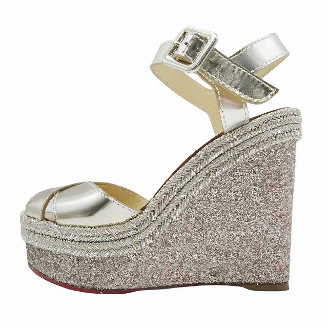 美品 クリスチャンルブタン Christian louboutin ALMERIA120 