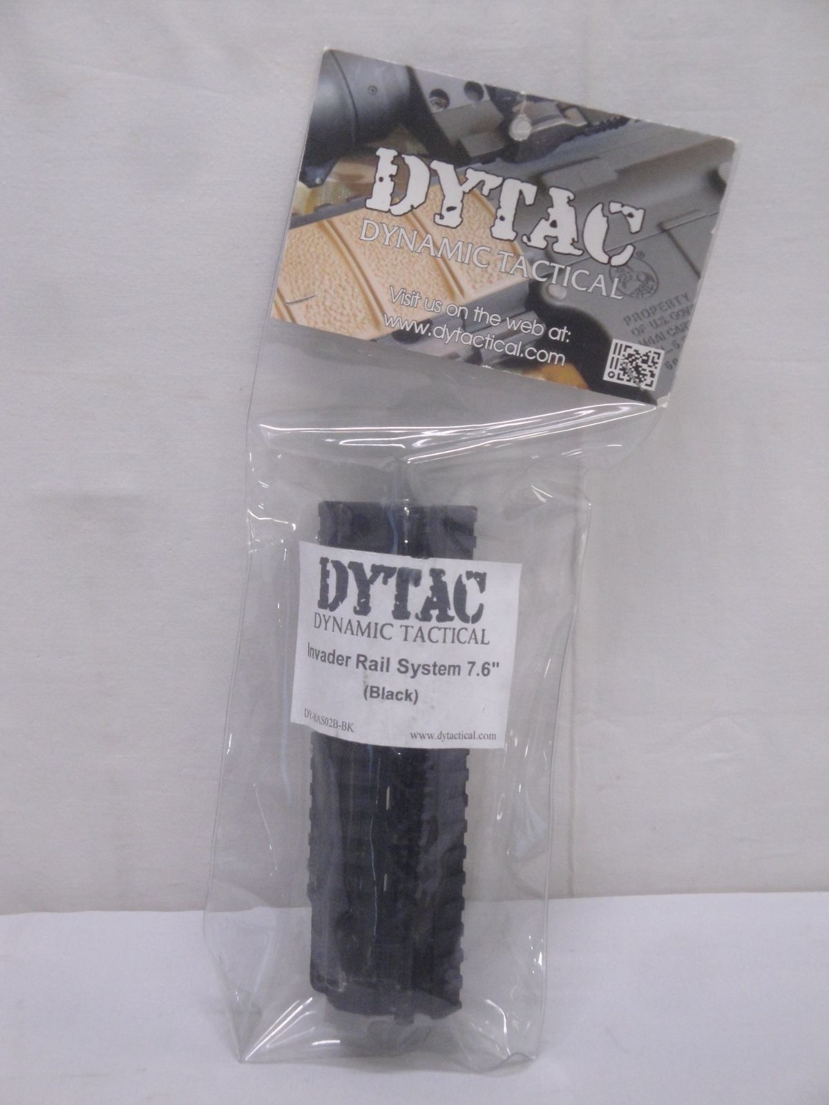【未使用品】DYTAC Invader Rail System ライト・レイルシステム 7.6インチ ブラック 314