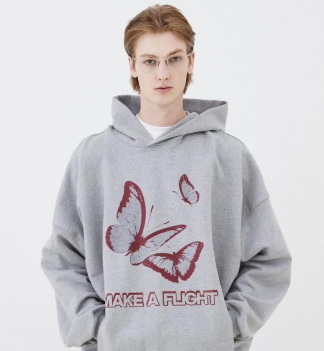 【Bunjang商品韓国直送】新品 IEY(アイイーワイ) IEY フード付きTシャツ