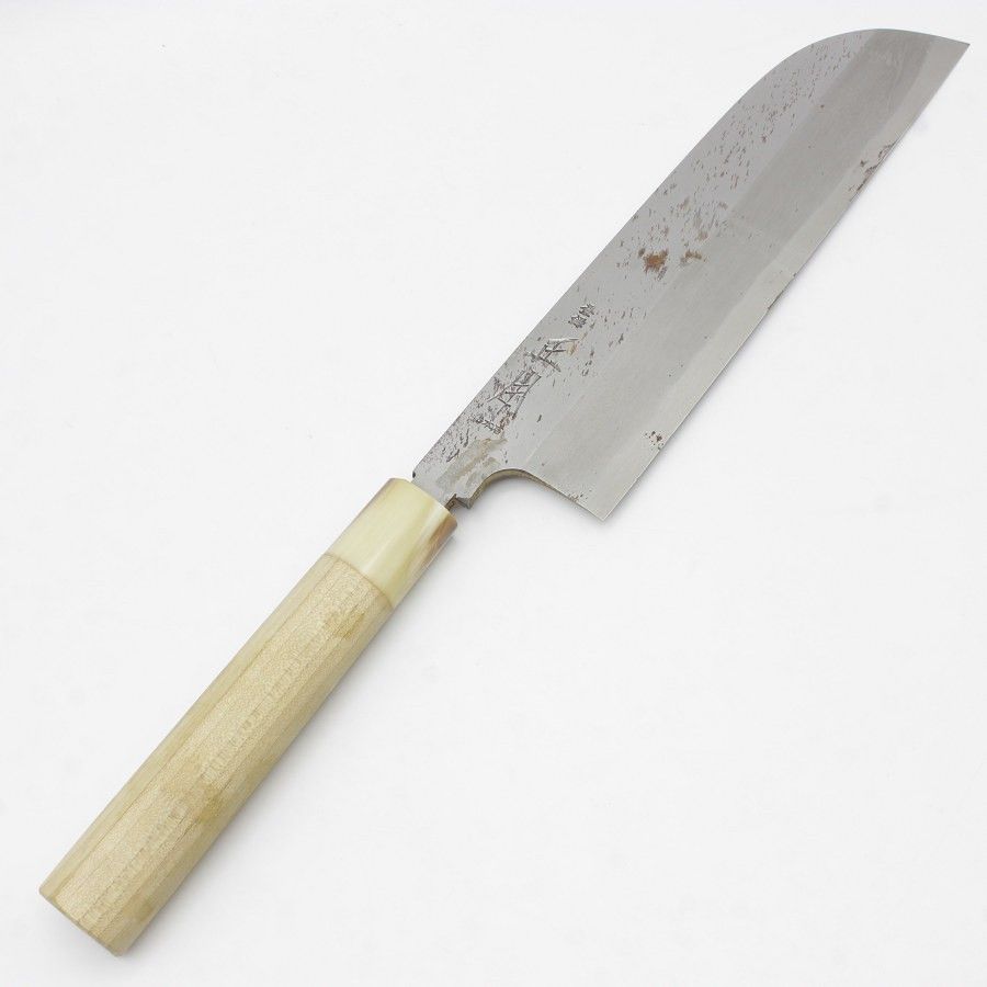 正本　総本店　むきもの包丁　美品　薄刃　17cm 正本総本店 薄刃包丁7寸 （本鍛錬 霞 鎌形薄刃 7寸5分 商品