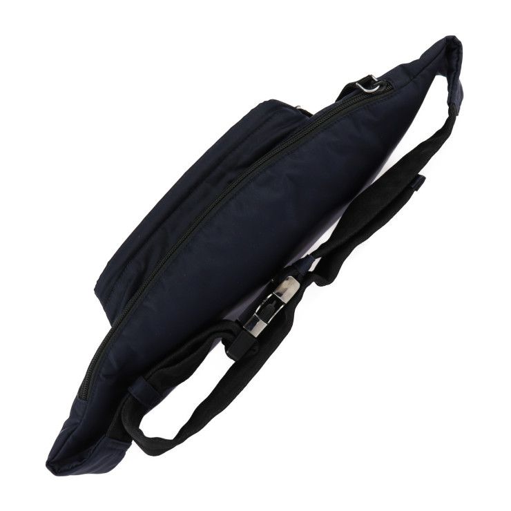 正規品】プラダ PRADA 三角ロゴ スリング ボディバッグ ネイビー系