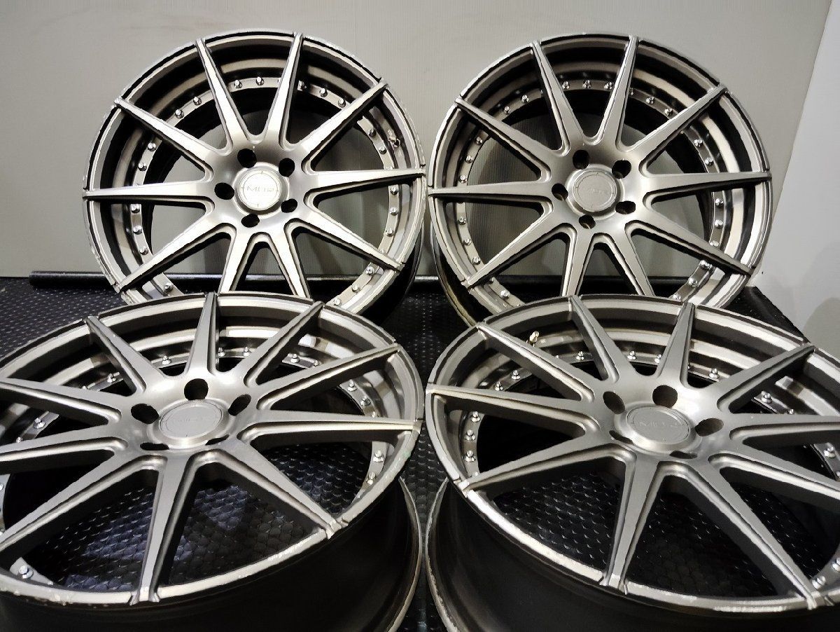 MID.R F10 1D 社外ホイール 20インチ 4本 8.5J5HPCD114.3 38 VHG511