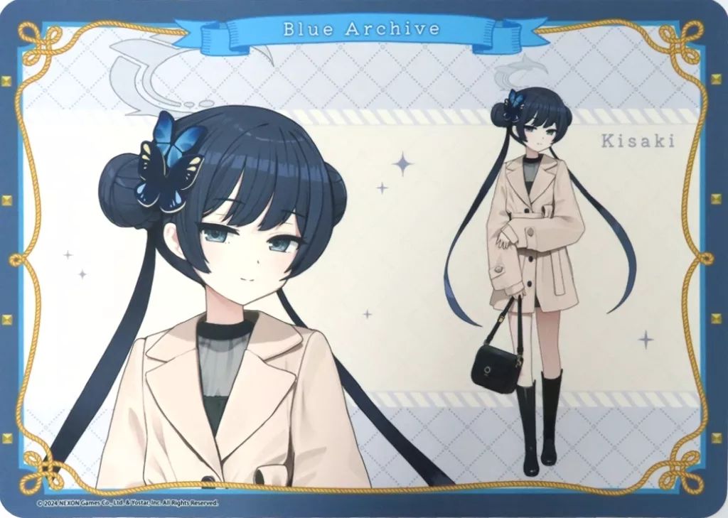 中古】雑貨 竜華キサキ ラバーマット 「ブルーアーカイブ ～先生