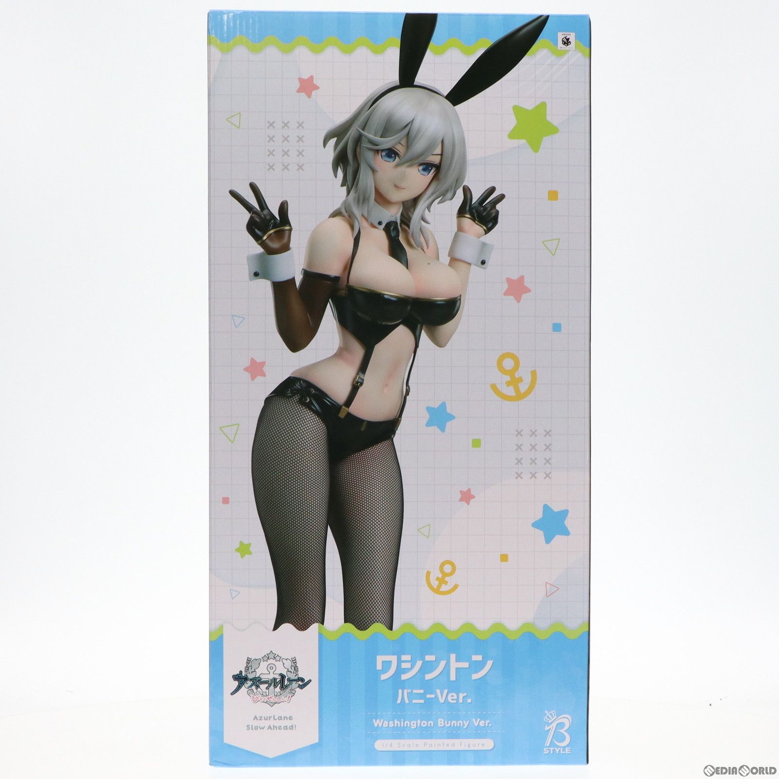 FREEing アズールレーン ワシントン ノースカロライナ [未開封] 中古】(本体A/箱B)B-style アズールレーン びそくぜんしんっ