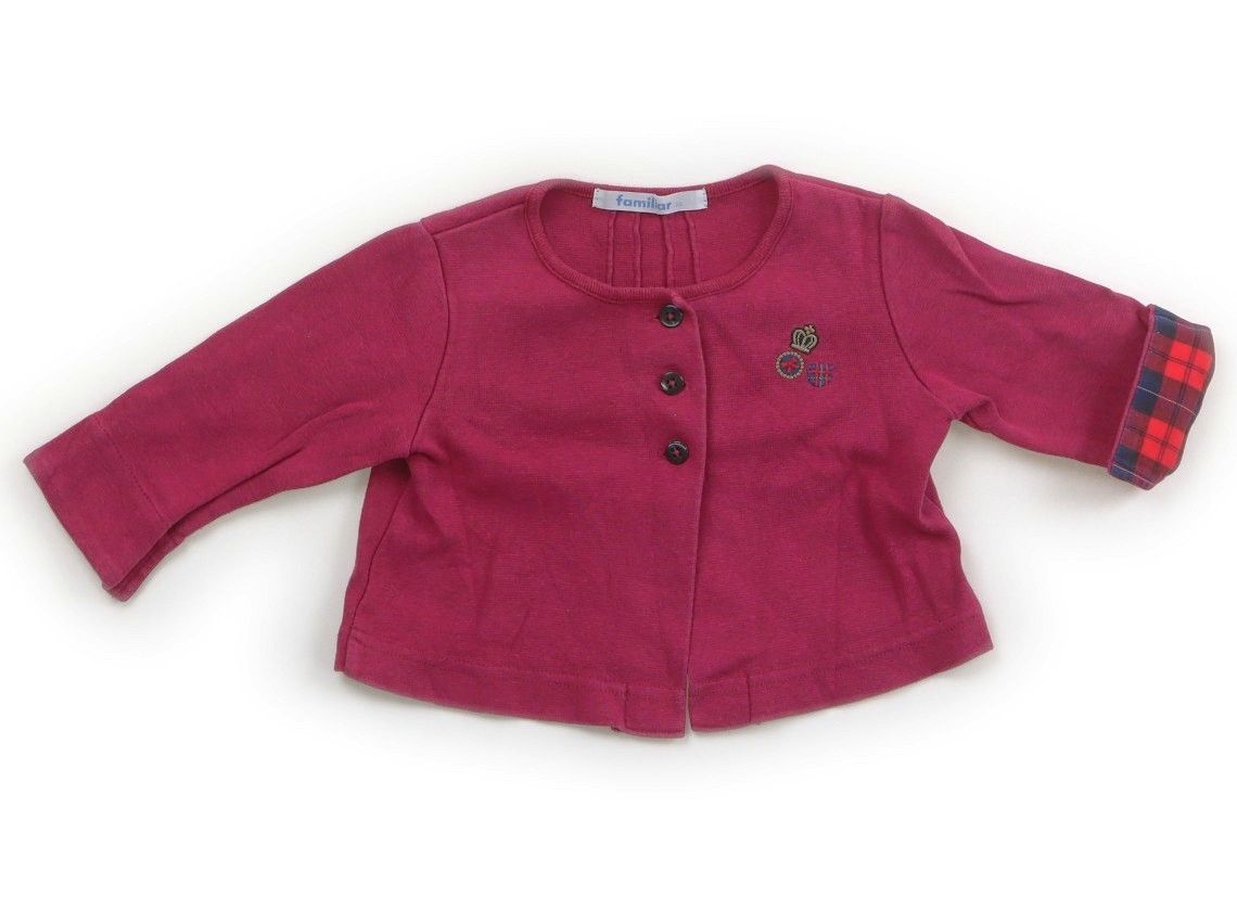 familiar 新品未使用　70サイズ ファミリア/familiar】カーディガン 70サイズ 女の子【子供服