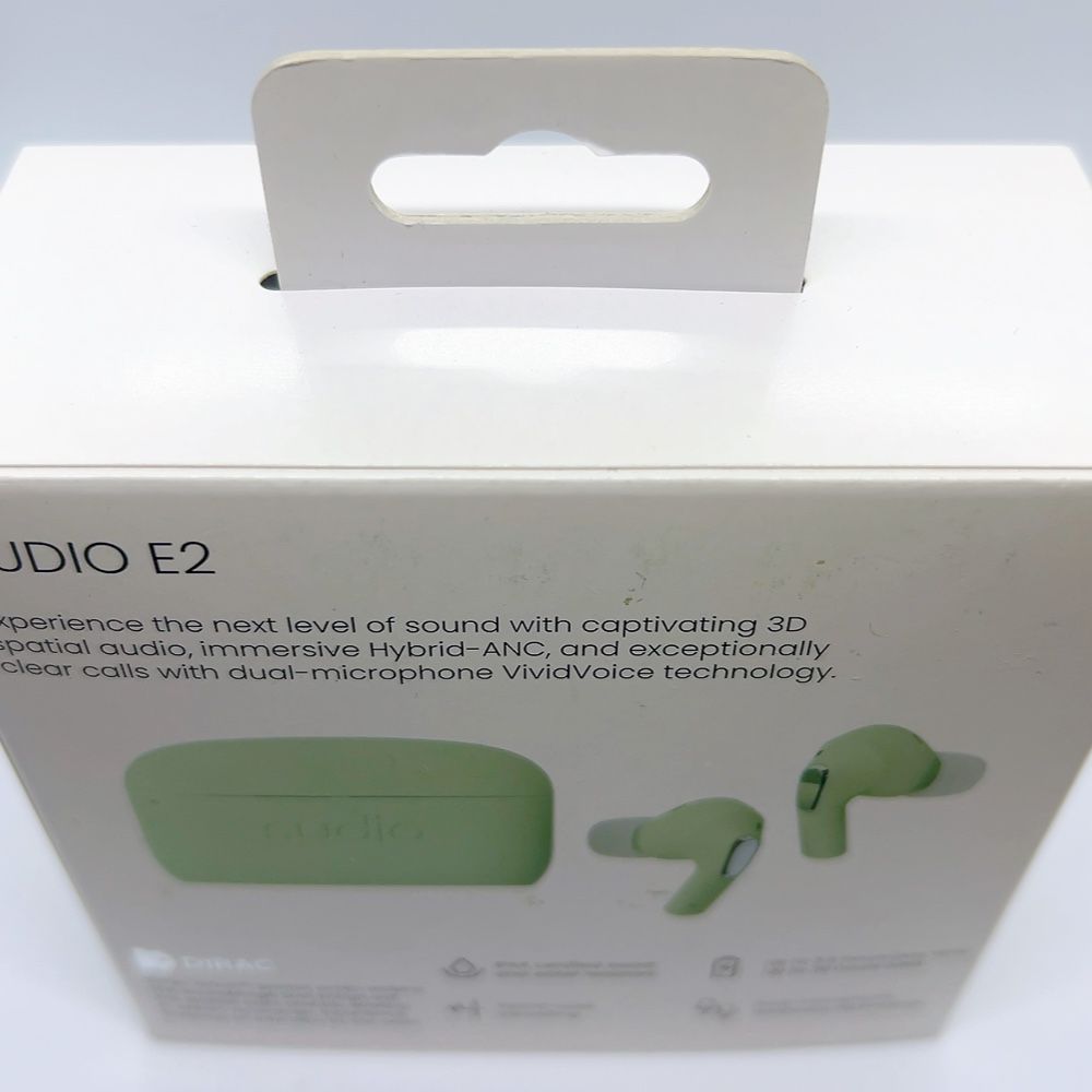 匿名配送】Sudio E2 ワイヤレスイヤホン Bluetooth グリーン 無線