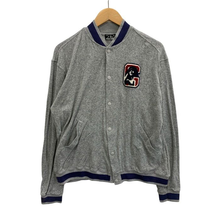 【中古品】HYSTERIC GLAMOUR ヒステリックグラマー 02172CJ02 パイルトラックジャケット 古着 サイズ：M カラー：グレー メンズ 【140-250120-gm-01-fuz】