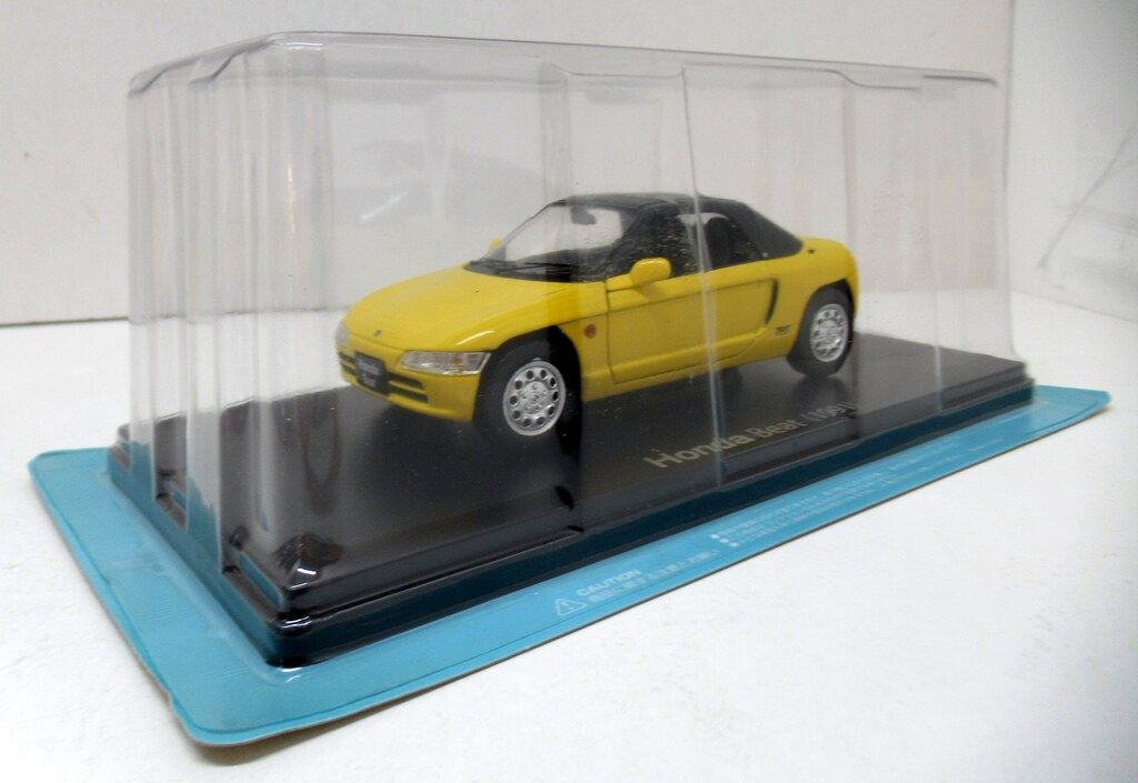 アシェット 1/24国産名車コレクション ホンダ ビート [1991] イエロー