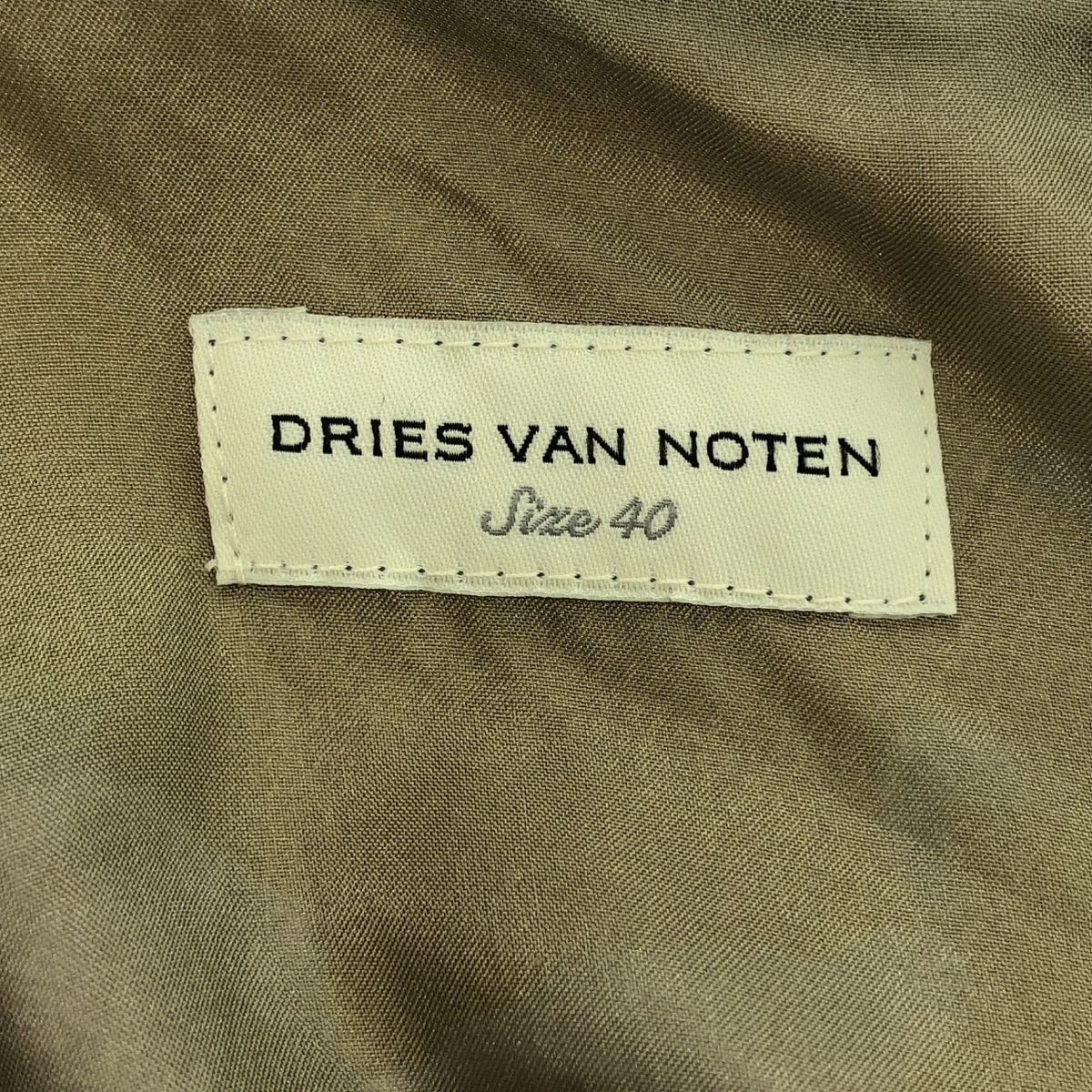 DRIES VAN NOTEN / ドリスヴァンノッテン | ドレープデザイン 花