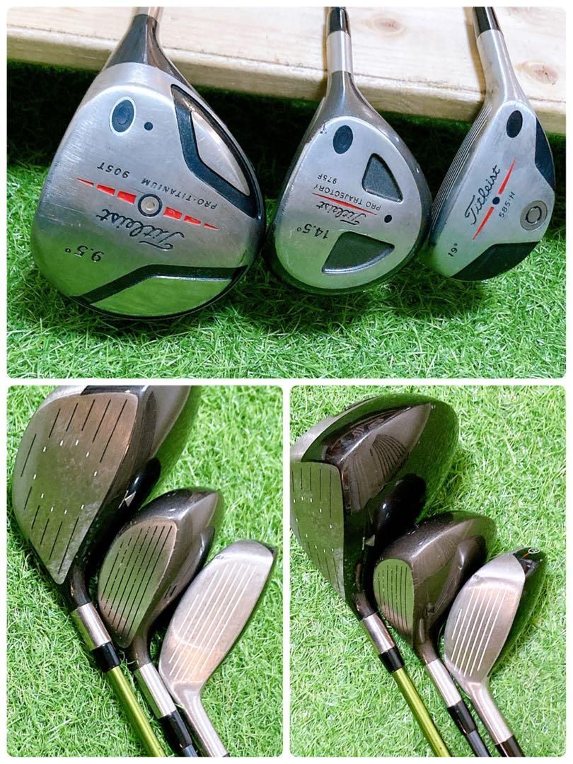 Titleist - 豪華◯メンズ ゴルフクラブセット 豪華‼】Titleist タイトリスト メンズ ゴルフクラブ セット