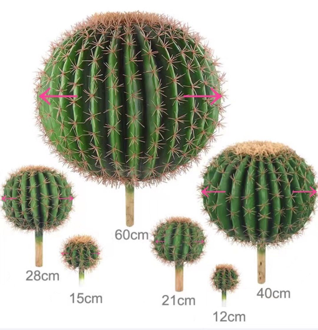 金鯱 サボテン フェイクグリーン 特大 金シャチ 観葉植物 多肉植物 
