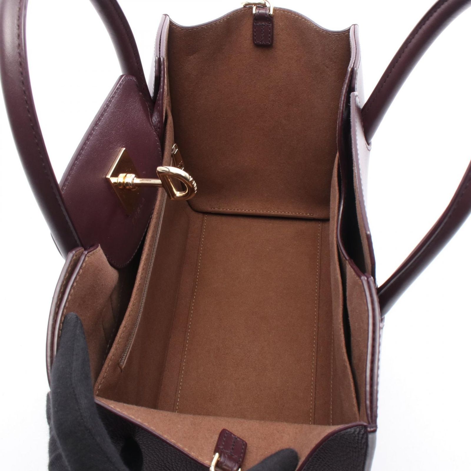 フルラ Furla ハンドバッグ GENESI M ジェネシ WB00811 ボルドー 