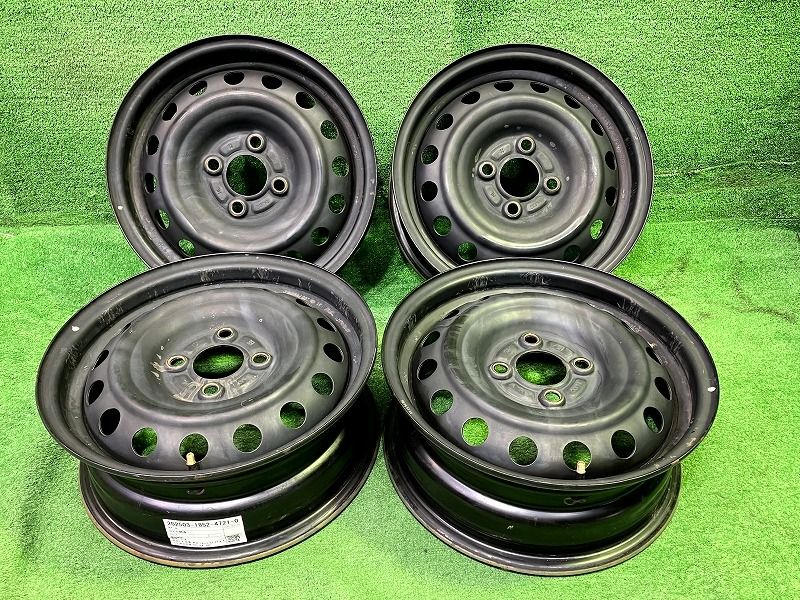 日産 NISSAN 日産純正 K13 マーチ 14ｲﾝﾁ 5.5J 4穴 4本 100