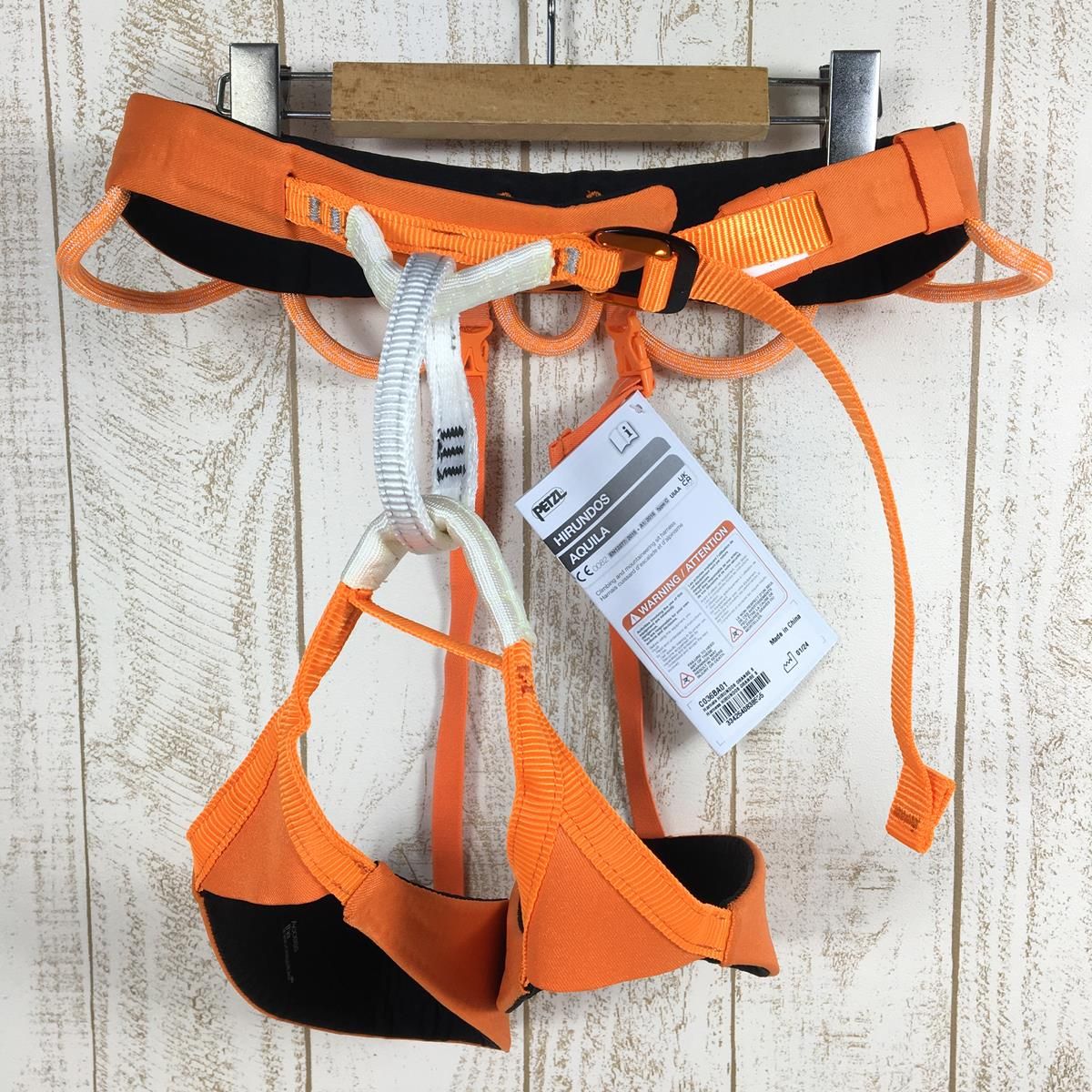 GYAROMI ヴォイドン 1stカラー ペールオレンジ S オレンジ系】 Petzl ( ペツル ) ヒューロンドス Hirundos