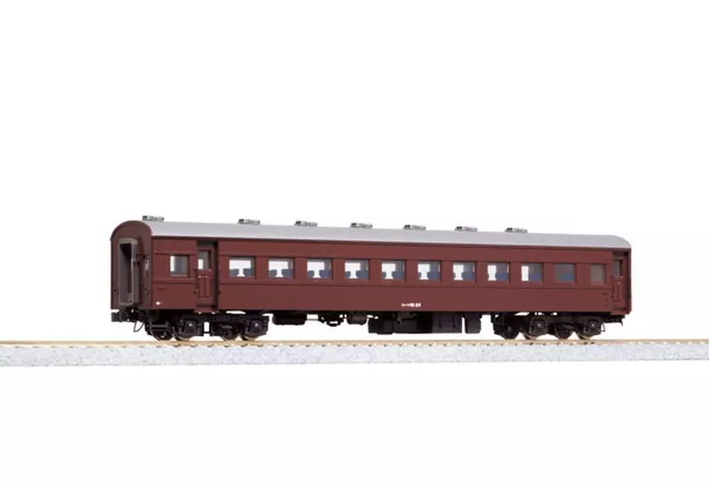新品】鉄道模型 HOゲージ 1/80 スハフ42 茶 [1-508] - メルカリ
