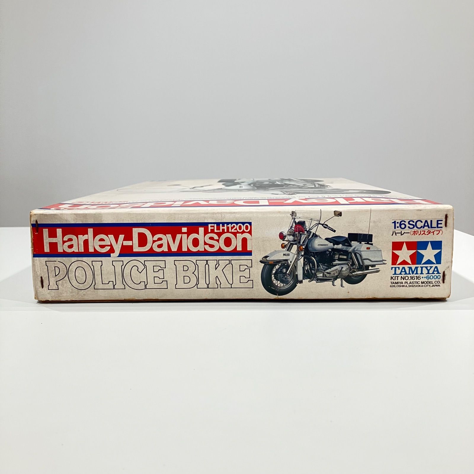 ハーレーダビッドソン　FLH1200　ポリスタイプ　プラモデル　タミヤ　遺品整理 絶版】タミヤ 1/6 ハーレーダビッドソンFLH1200 ポリスタイプ 未開封