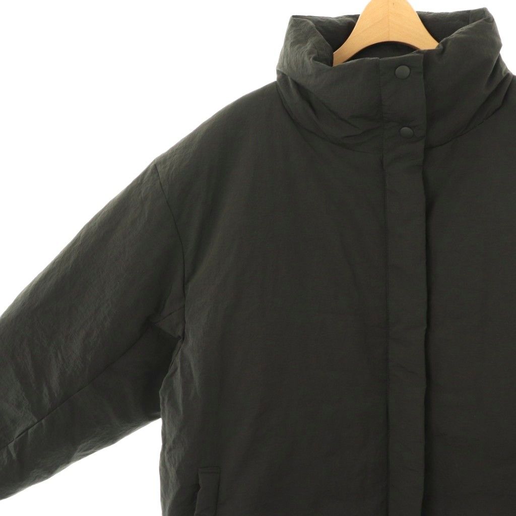 カーサフライン CASA FLINE ロングダウンコート F ブラック /ES □OS