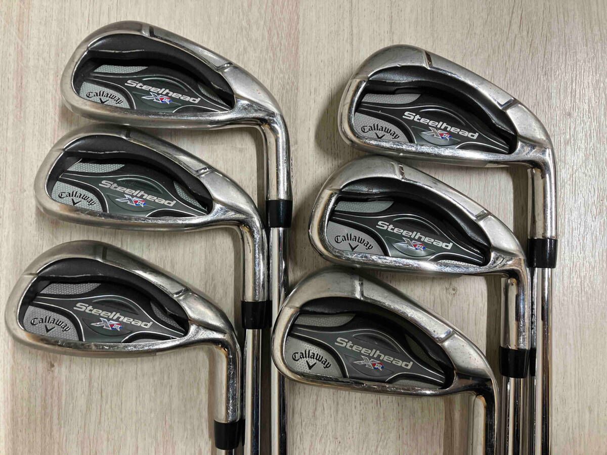 Callaway STEELHEAD XR アイアンセット キャロウェイ 6本セット 男性右利き用 ゴルフ クラブ - メルカリ