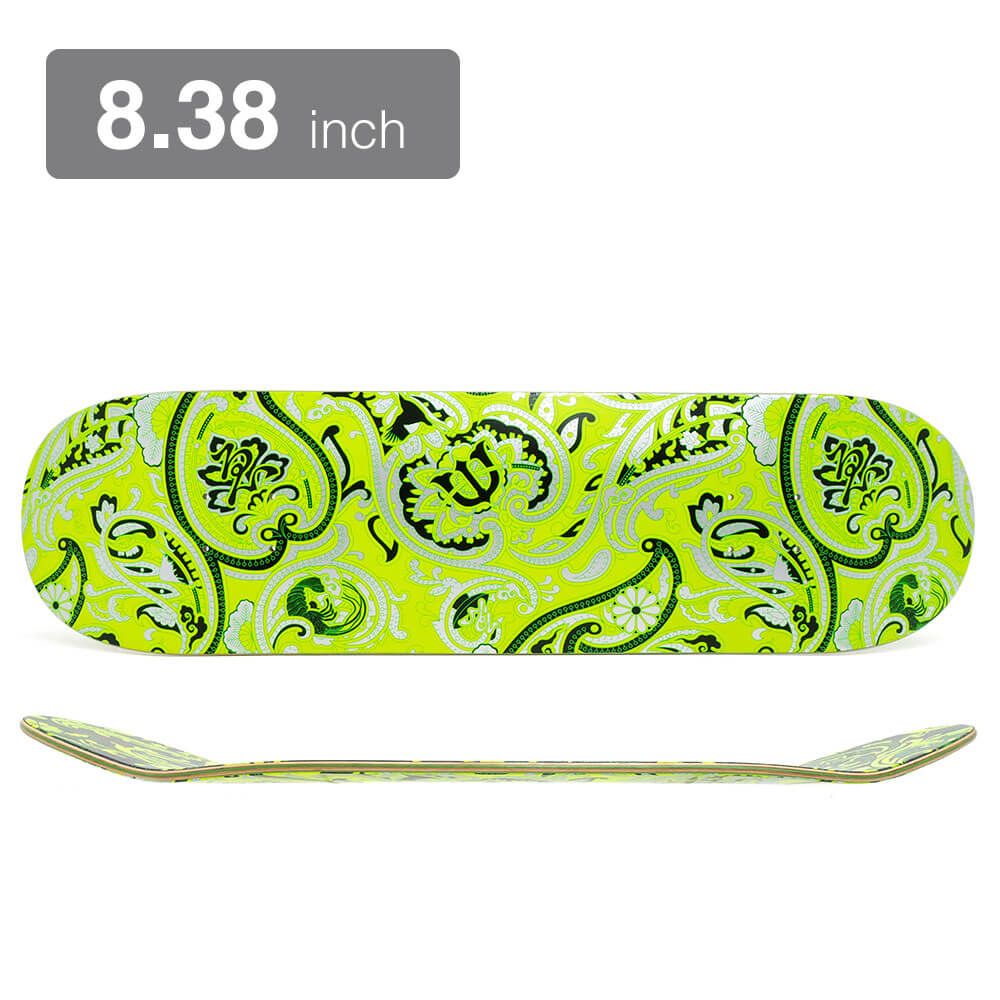 未使用　Evisen 百花繚乱　スケートボードデッキ Evisen×HUF】PAISLEY DECK 8.25インチ エビセン スケートボード