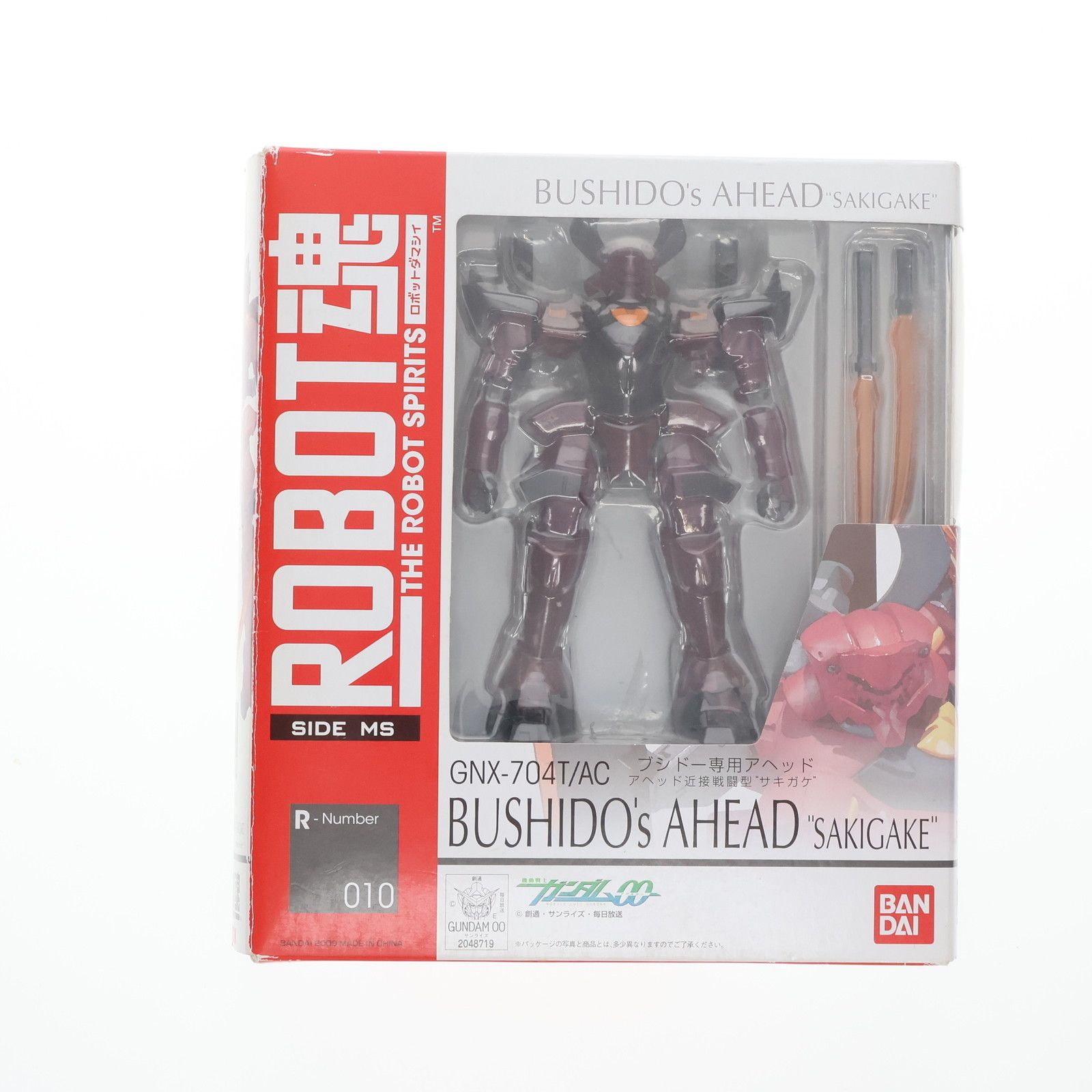BANDAI - ROBOT魂(SIDE MS) ブシドー専用アヘッド アヘッド近接戦闘型「サキガケ」 機動戦士ガンダム00(ダブルオー) 完成品 可動フィギュア バンダイ Amazon.co.jp: TAMASHII NATIONS ROBOT魂[SIDE MS] ブシドー専用