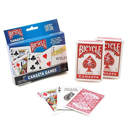 カナスタゲーム Bicycle Canasta Games トランプ マルチカラー
