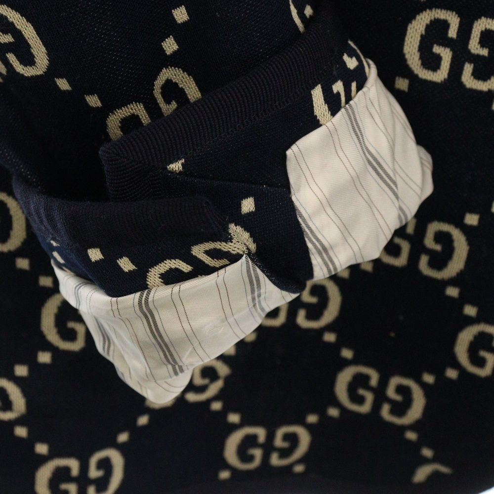 GUCCI (グッチ) 18AW GG JACQUARD JACKET ジャガードウールパイピング