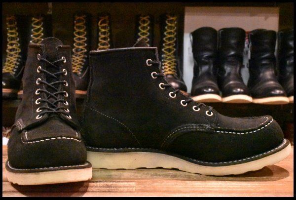 8.5D 良品 11年】レッドウィング 8874 黒スエード アイリッシュ