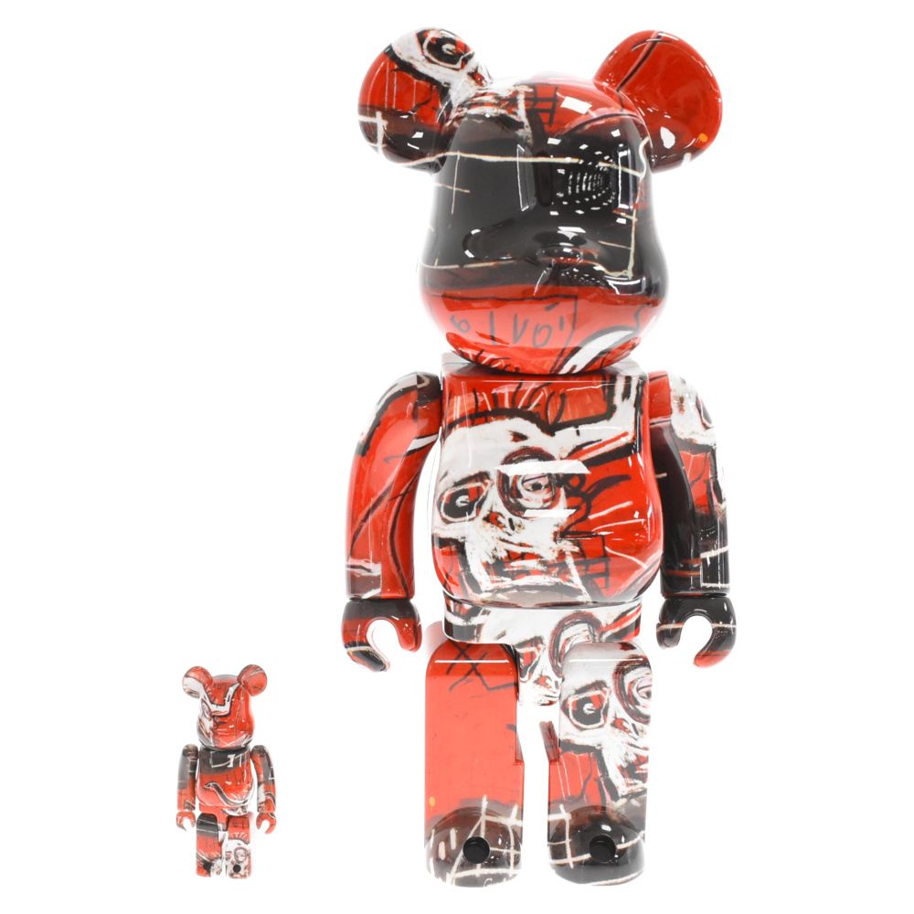 即出荷】 BE@RBRICK「JEAN-MICHEL BASQUIAT #5 100％ & 400％」ジャン 