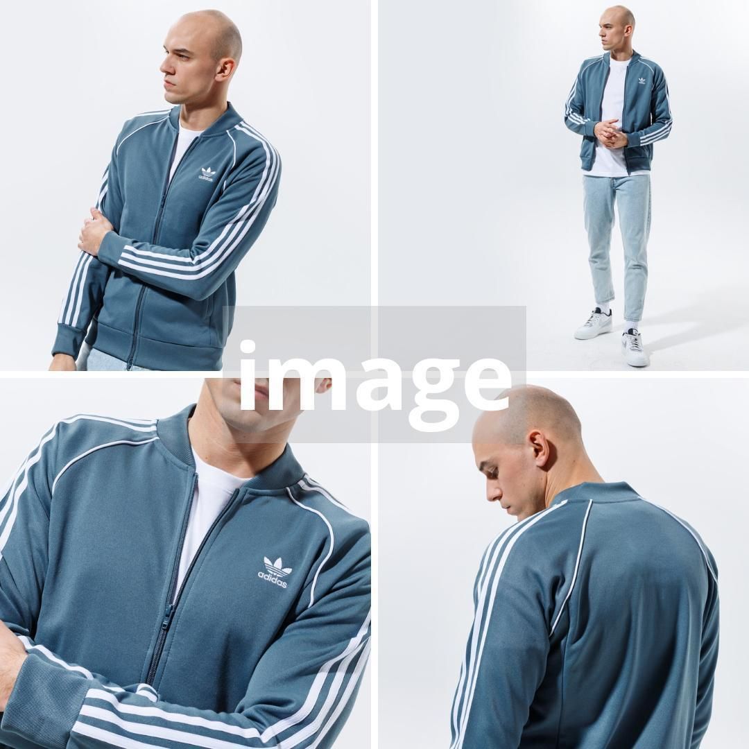 u*c様 @9494 新品 adidas トラックトップ STT ブルーグレー u*c様 @9494 新品 adidas トラックトップ STT ブルーグレー