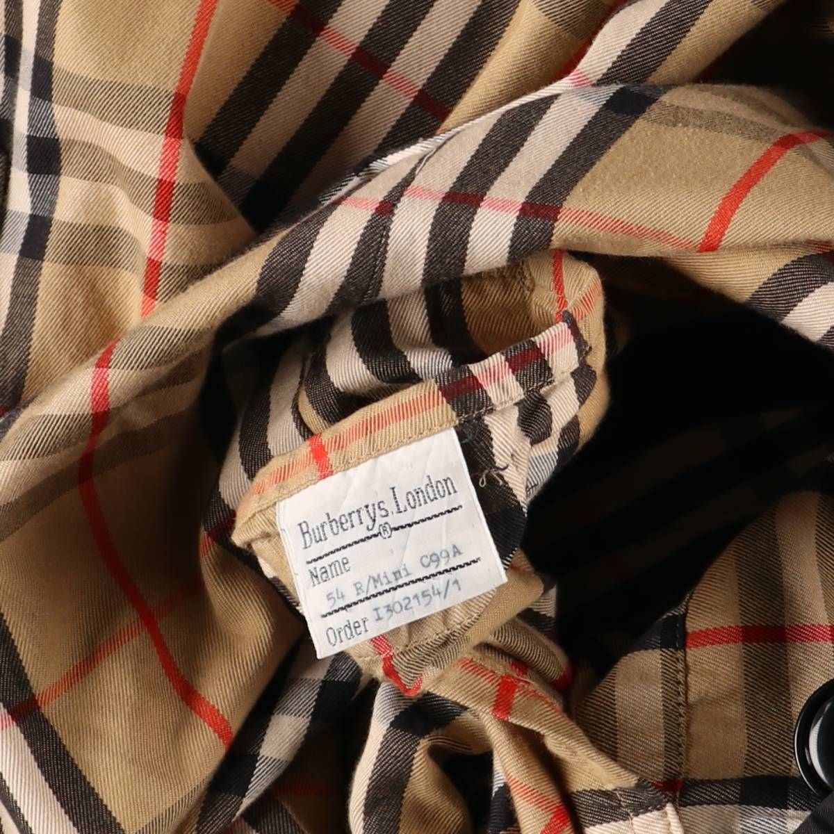 コットン100％ トレンチコート